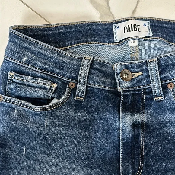 Paige Hoxton Ankle Peg Jeans in Hannie - Picture 4 of 9